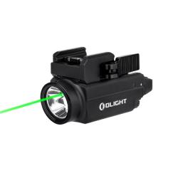 Olight Baldr S Lampe Compacte avec Laser Vert Int&eacute;gr&eacute; Noir