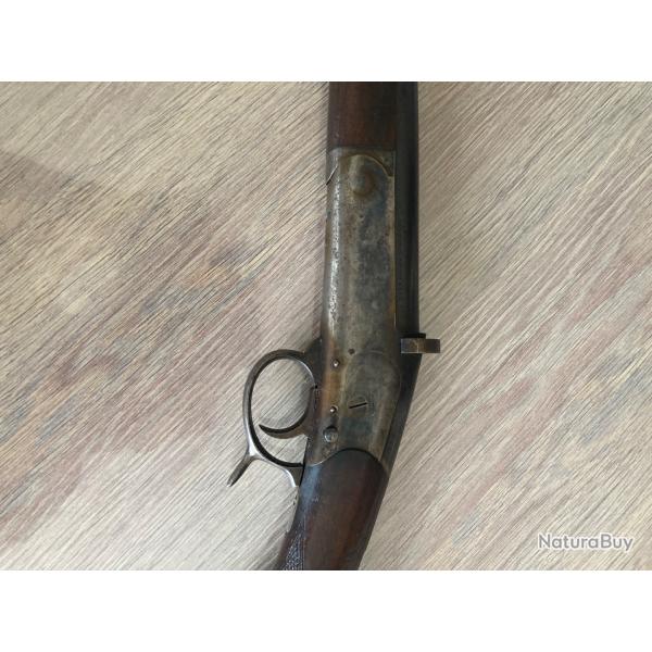 Simplex calibre 12 fusil du grand p�re le fusil est dans son jus et en tr�s bon �tat de fonctionneme
