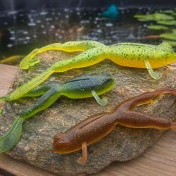 Leurre souple grenouille