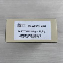 Sologne 300 WBY 180 grains Partition