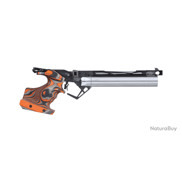 PISTOLET FEINWERKBAU P85 ORANGE DROITIER L 4.5 Exposition