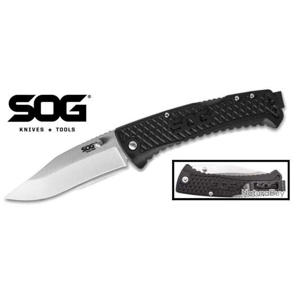 Couteau SOG Traction SGTD1011-CP