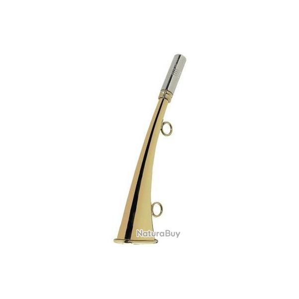 Corne plate en laiton 22CM