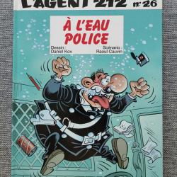 BD Agent 212 no 26, A l'eau police par Kox et Cauvin chez Dupuis