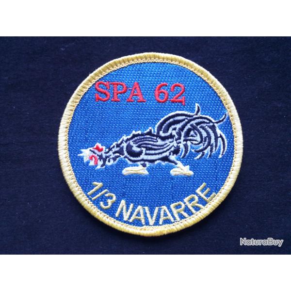 Patch Escadron de Chasse 1/3 NAVARRE - Escadrille 62