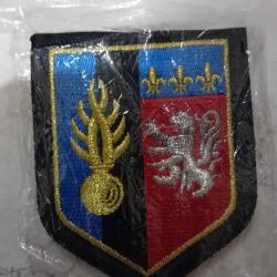 Ecusson gendarmerie brod&eacute; mobile de Lyon