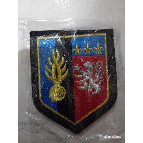 Ecusson gendarmerie brod� mobile de Lyon