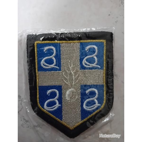 Ecusson gendarmerie brod� de Martinique