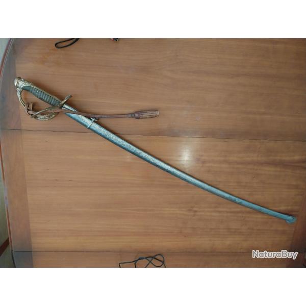 Rare sabre officier cavalerie d'Afrique (Frnace) mod�le 1822