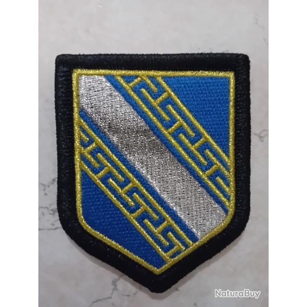Ecusson gendarmerie brod� de Champagne ardenne