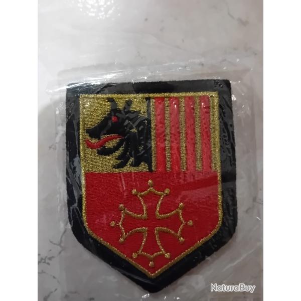 Ecusson gendarmerie plastique languedoc roussillon