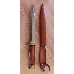 Ancien couteau, dague de chasse BEGON inox artisan thiers