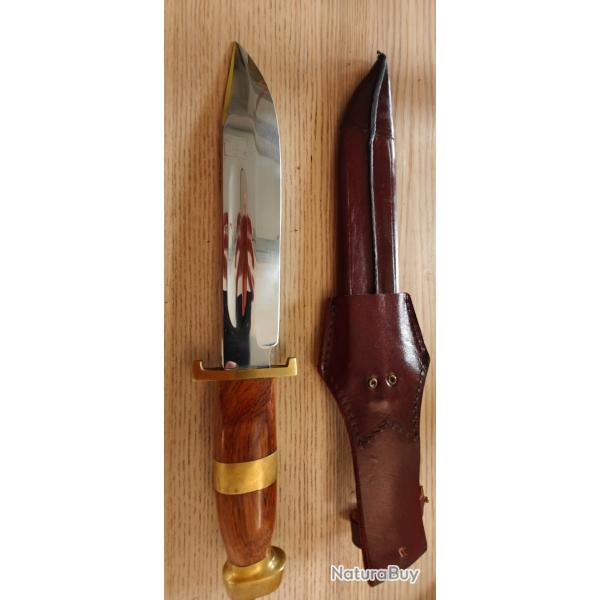 Couteau  /  Bowie HUBERTUS SOLINGEN (Made in Germany) 1990 / 2000