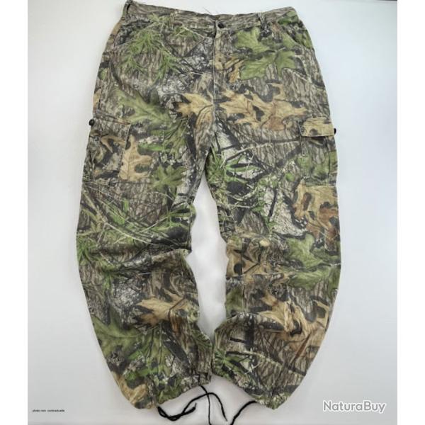 Pantalon cargo Mossy Oak Obsession camo Jerzees L W36 vintage 90s gorpcore Y2K