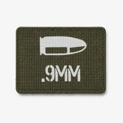 Patch 9mm - Olive / Blanc