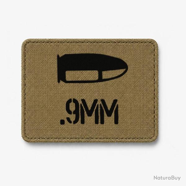 Patch 9mm - Coyote / Noir