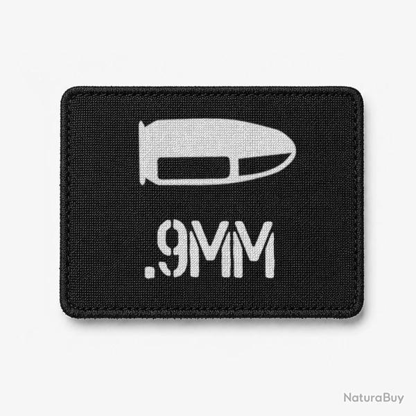 Patch 9mm - Noir / Blanc