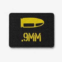 Patch 9mm - Noir / Jaune