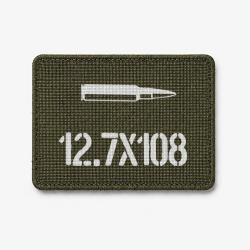 Patch 12.7&times;108 - Olive / Blanc