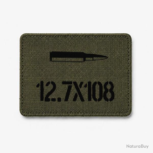 Patch 12.7�108 - Olive / Noir
