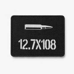 Patch 12.7&times;108 - Noir / Blanc