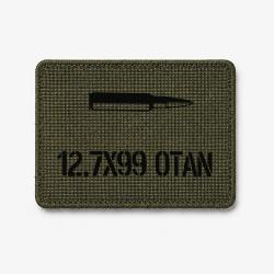 Patch 12.7&times;99 OTAN - Olive / Noir