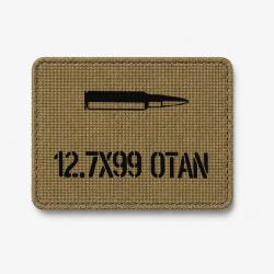 Patch 12.7&times;99 OTAN - Coyote / Noir