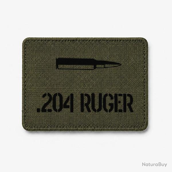 Patch .204 Ruger - Olive / Noir