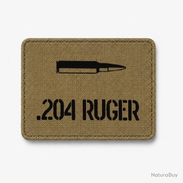 Patch .204 Ruger - Coyote / Noir