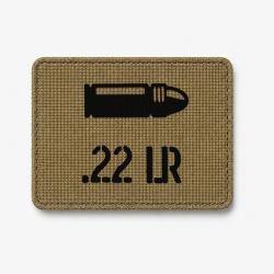 Patch .22 LR - Coyote / Noir