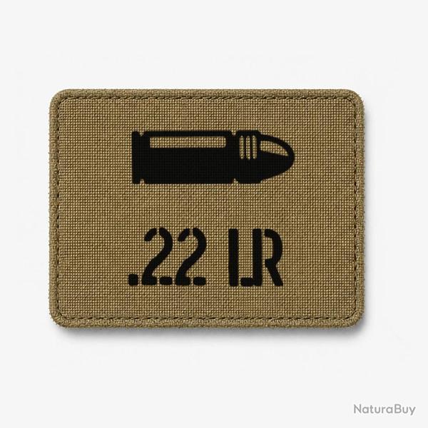 Patch .22 LR - Coyote / Noir