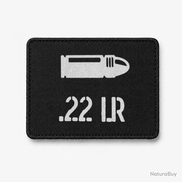 Patch .22 LR - Noir / Blanc