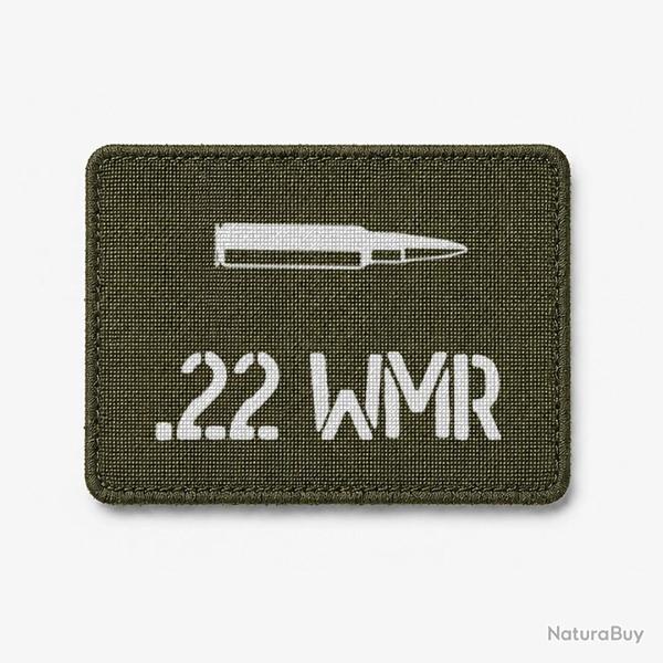 Patch .22 WMR - Olive / Blanc