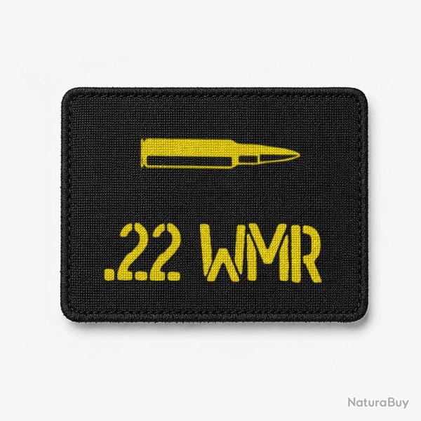Patch .22 WMR - Noir / Jaune