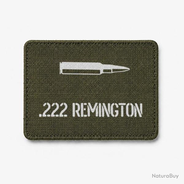 Patch .222 Remington - Olive / Blanc