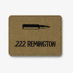 Patch .222 Remington - Coyote / Noir