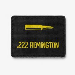 Patch .222 Remington - Noir / Jaune