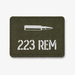 Patch 223 Rem - Olive / Blanc
