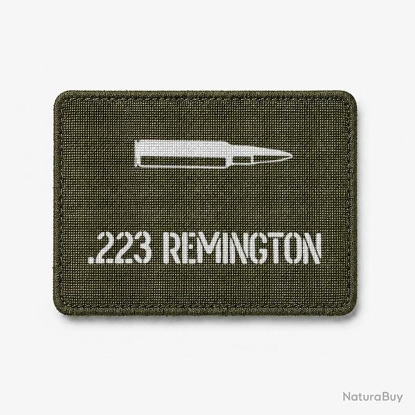 Patch .223 Remington - Olive / Blanc
