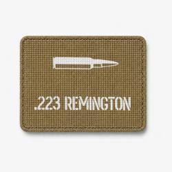 Patch .223 Remington - Coyote / Blanc