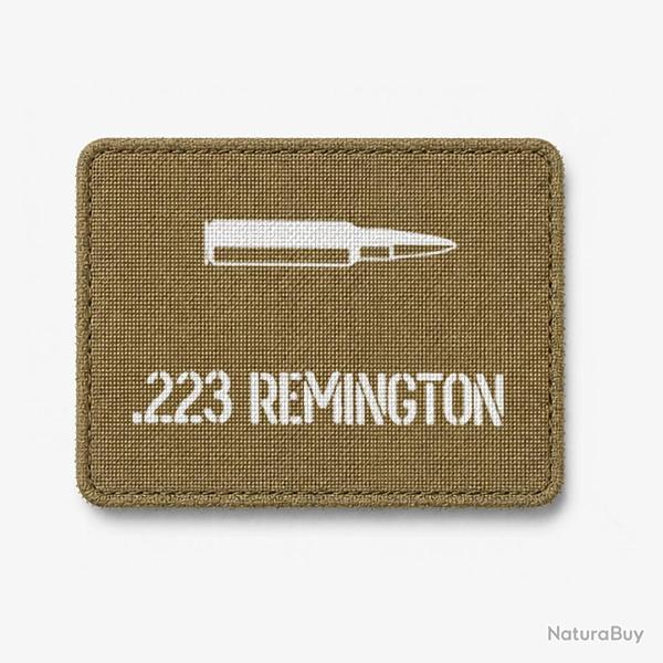Patch .223 Remington - Coyote / Blanc