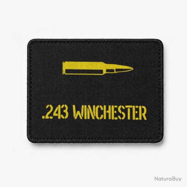 Patch 243 Winchester - Noir / Jaune