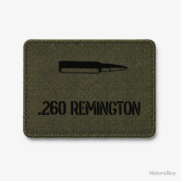 Patch .260 Remington - Olive / Noir