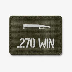 Patch .270 Win - Olive / Blanc