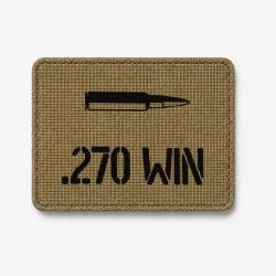 Patch .270 Win - Coyote / Noir