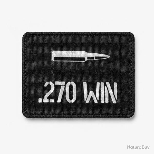 Patch .270 Win - Noir / Blanc