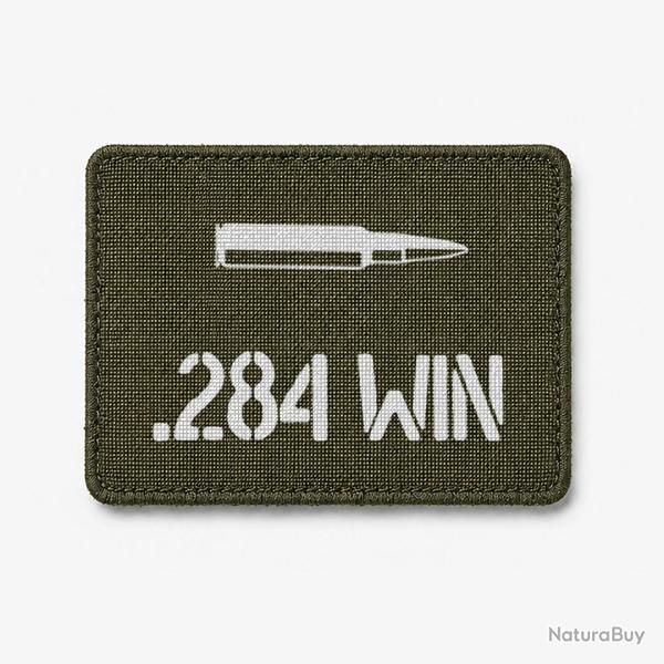 Patch .284 Win - Olive / Blanc