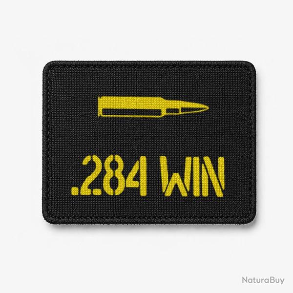 Patch .284 Win - Noir / Jaune
