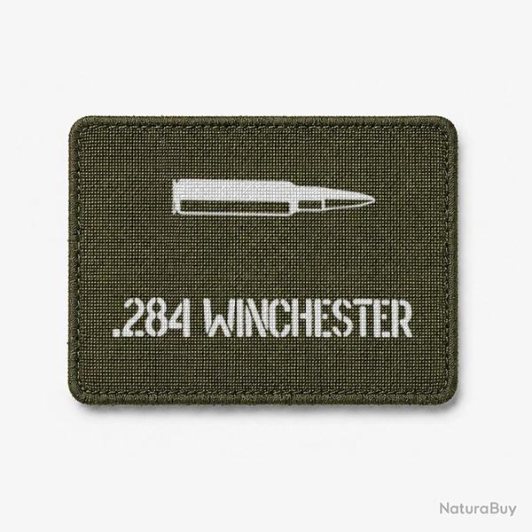 Patch .284 Winchester - Olive / Blanc