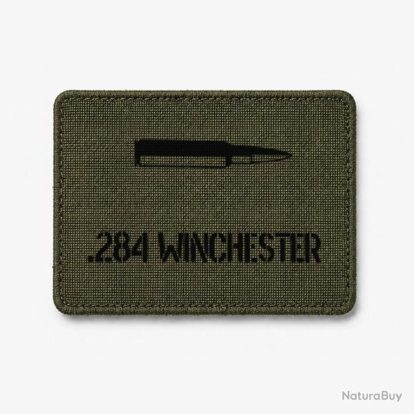 Patch .284 Winchester - Olive / Noir